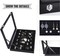 Velvet Earring Organizer Tray with 110 Slots and Glass Cover